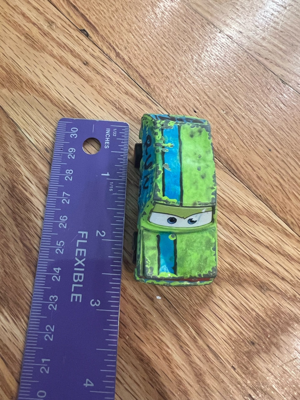 a Disney Pixar Cars 3 Hit & Run 1:55 scale die-cast toy car